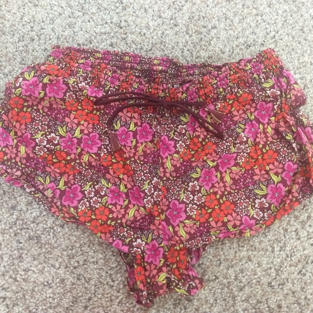 Floral PJ shorts from Victoria's Secret